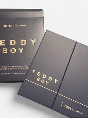 butter LONDON Teddy Boy Eyeshadow Palette — Navy & Gold Accents